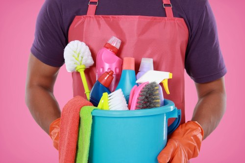 Professional house clearance team working in a Sutton residential property