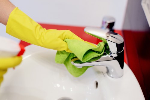 Professional sofa cleaning service in a Sutton living room