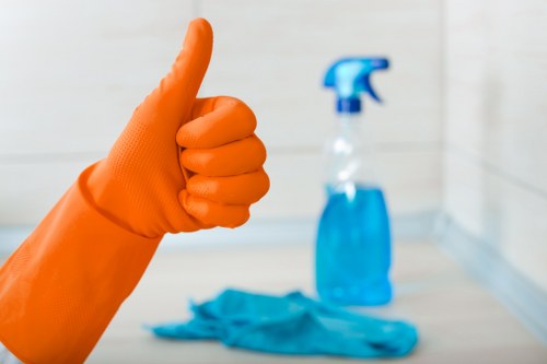 Image illustrating a secure and efficient website cookie policy for Cleaners Sutton