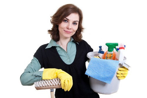 Secure checkout area for Cleaners Sutton customer payments
